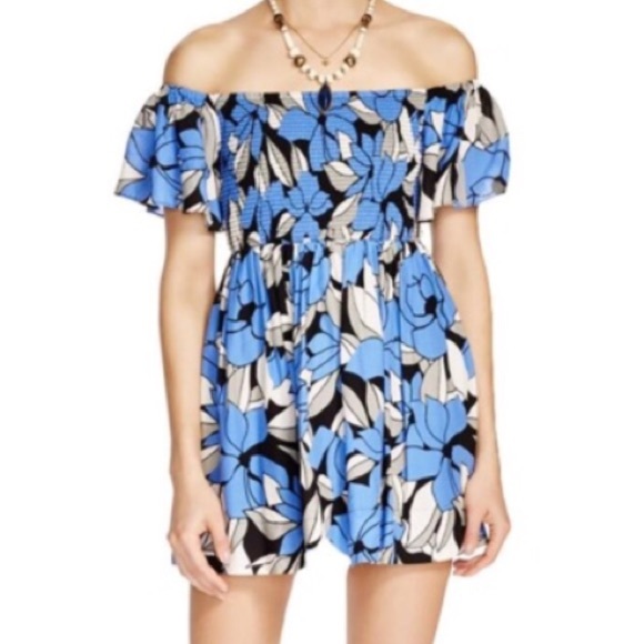 free people blue floral dress